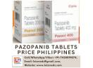 Buy Pazopanib 400mg Tablets Online Price Thailand, Dubai, Malaysia